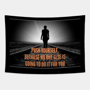 Success Motivational Quote Tapestry