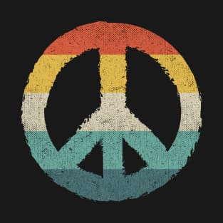 Vintage Peace Sign Retro Peace Symbol T-Shirt
