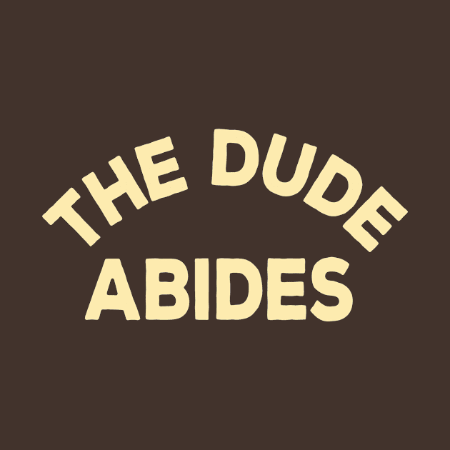 Big Lebowski The Dude Abides by Rebus28