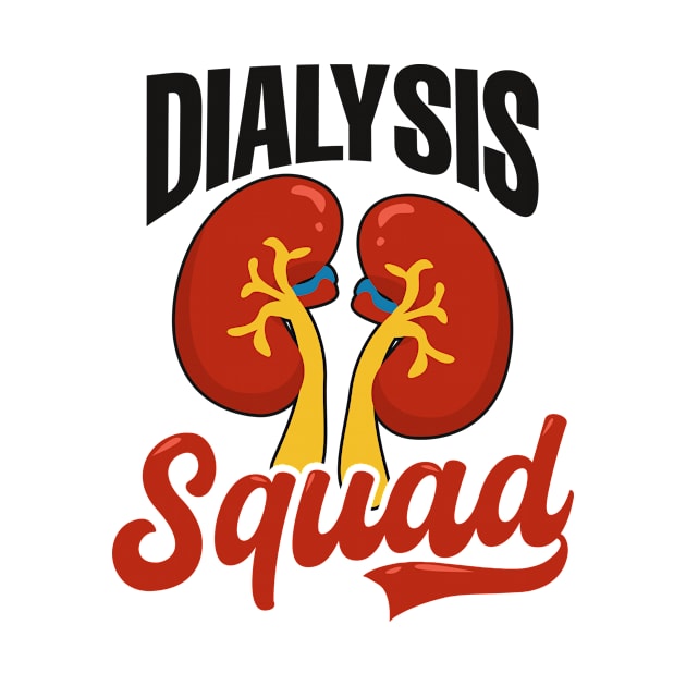 Dialysis Tech Shirt | Dialysis Squad by Gawkclothing