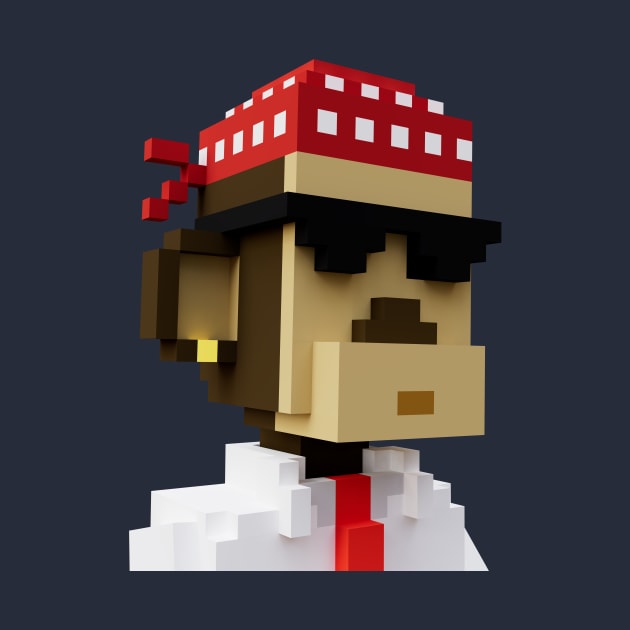 Voxel Portraits #002 by Voxel Portraits