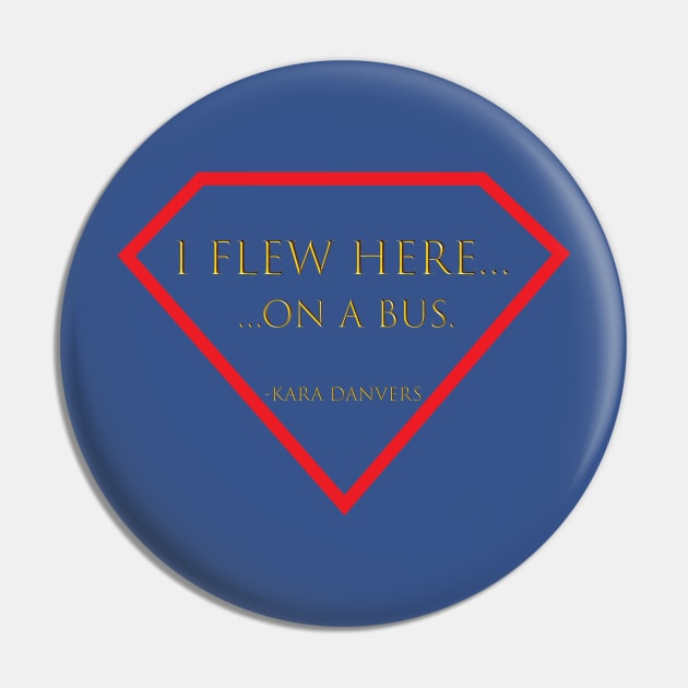 Kara Danvers flying in on a bus. Pin by StoreShaSha