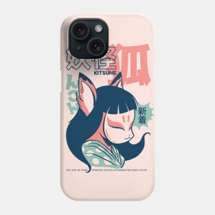 Vintage Kitsune Manga Phone Case