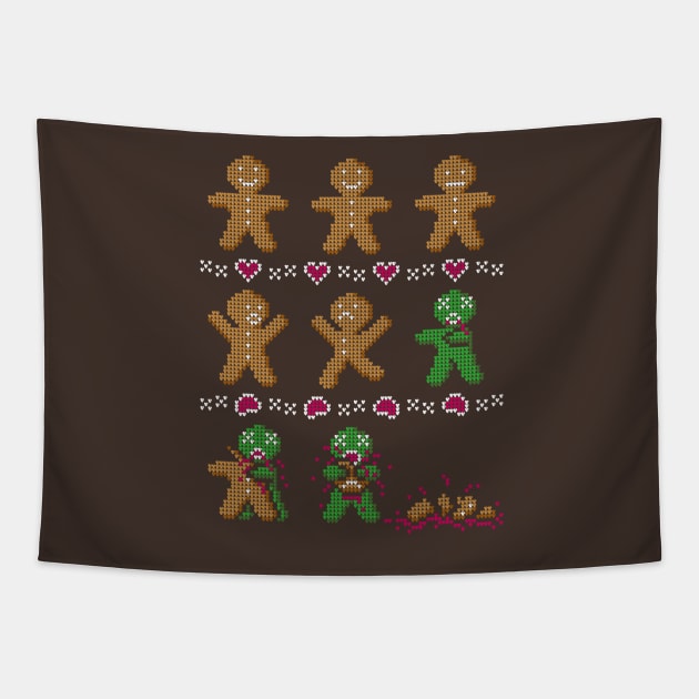 Gingerdead Sweater Tapestry by MJ