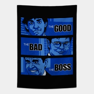 The Good The Bad and The Boss Tapestry