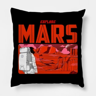 Explore Mars Pillow