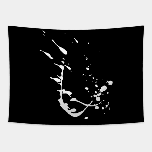 White Splash Tapestry