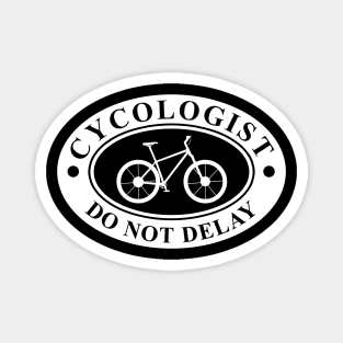 CYCOLOGIST FUNNY BIKE PSYCHOLOGIST Magnet