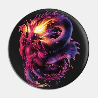 Purple Dragon Fire Pin