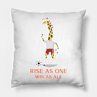 RISE AS WIN AND WIN AS ALL Pillow