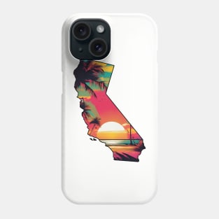 California State Beach Sunset Phone Case