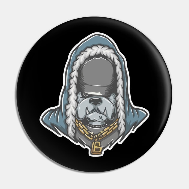 Bulldog Pin by pangarkitober