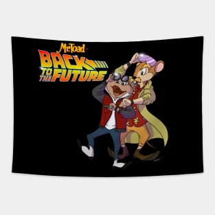 Toad back to the future Tapestry