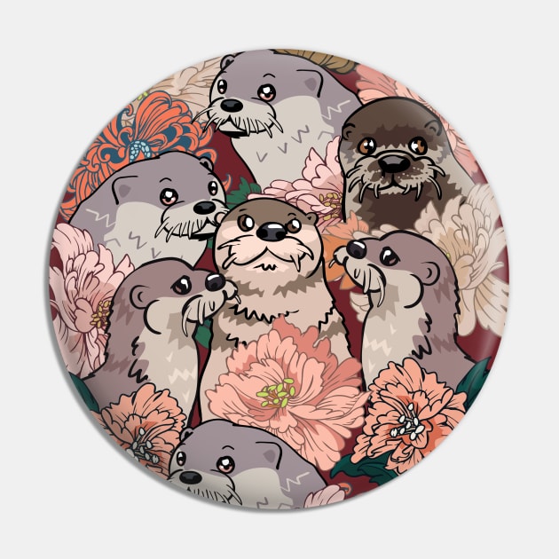 Because Otter Pin by huebucket