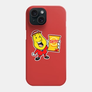 Mr Tayto with a bag of crisps Phone Case