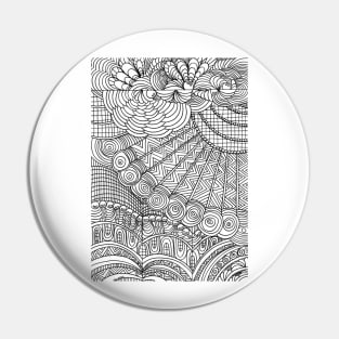 Pattern inspired by zentangle abstract Pin