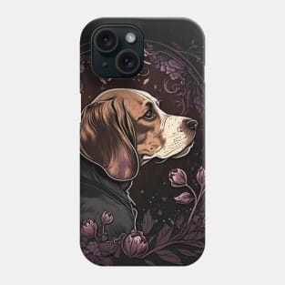 Beagle Illustration Phone Case