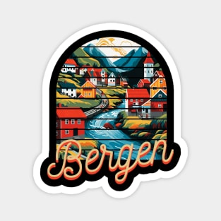 Bergen - Norwegian Magnet