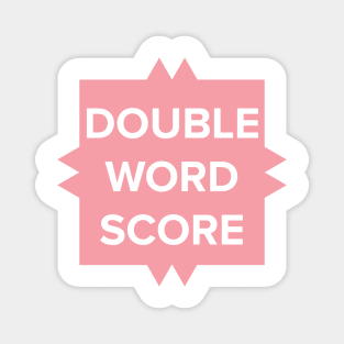 Double Word Scorer Magnet