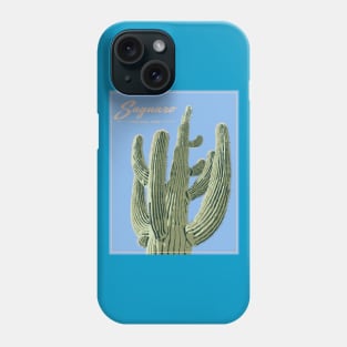 Saguaro National Forest Poster Phone Case