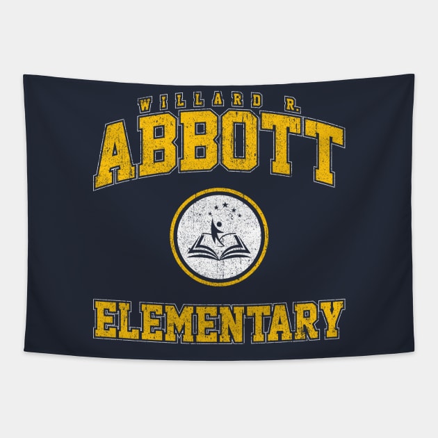 Abbott Elementary Tapestry by huckblade