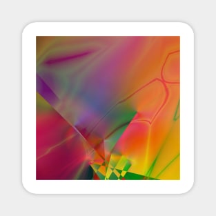abstract colorful design Magnet