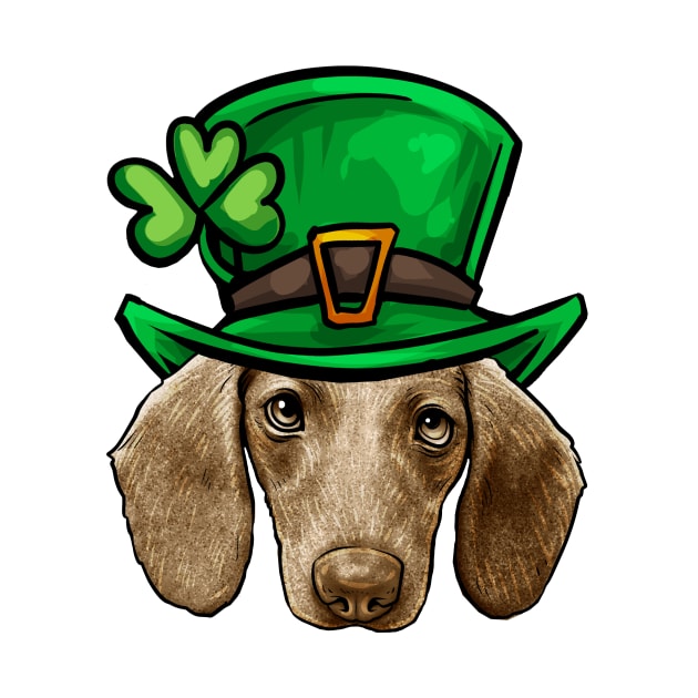 St Patricks Day Dachshund by whyitsme