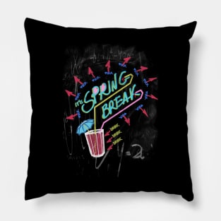 spring break theory Pillow