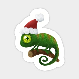 Chameleons Christmas! Magnet