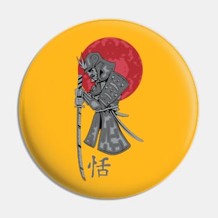 Samurai Warrior Pin