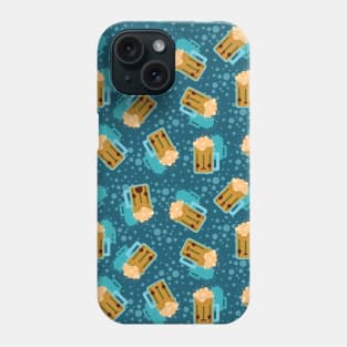 Cute Beer Emoji Pattern Phone Case