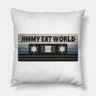 Jimmy Eat World Mix Tape Pillow