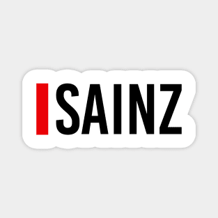 Carlos Sainz Driver Name - 2022 Season #2 Magnet