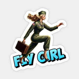 Fly Girl Magnet