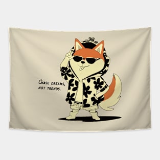 Urban Chic Shiba: Style Unleashed VII Tapestry