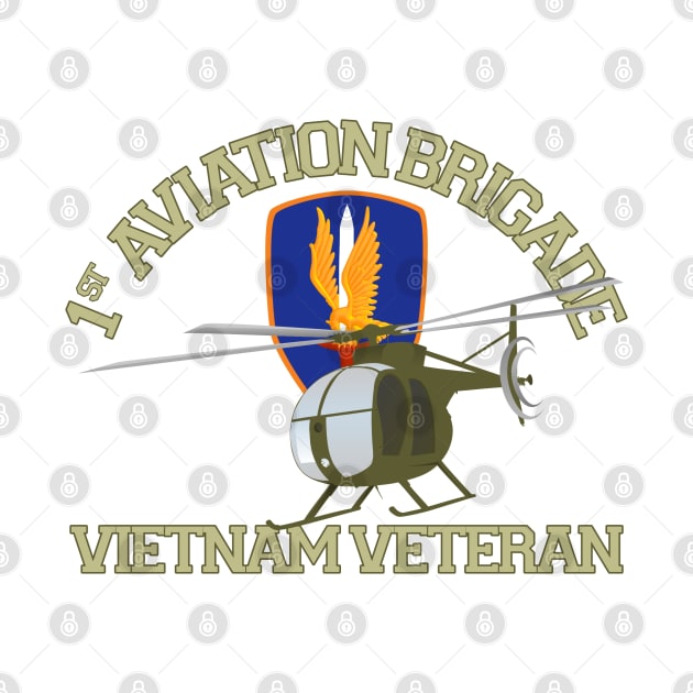 1st Aviation OH-6 Vietnam by MilitaryVetShop