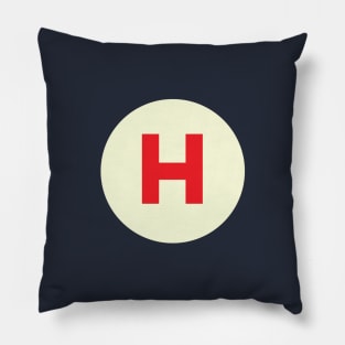 Vintage H Monogram Pillow