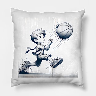 Funny game basketball Pillow