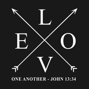 Love One Another John 13:34 T-Shirt