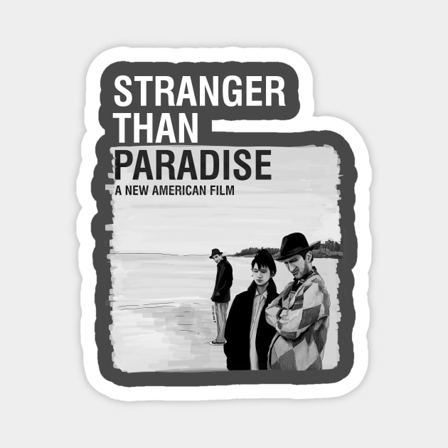 Stranger than Paradise Illustration Magnet by burrotees