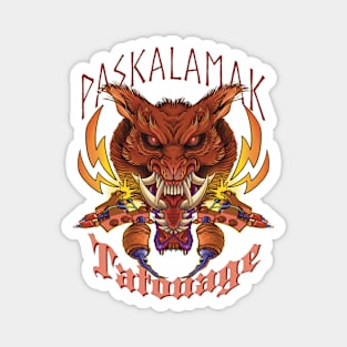 paskalamak wolve shirt Magnet