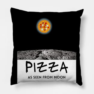 Pizza Night (in black) | Funny Pizza Pillow