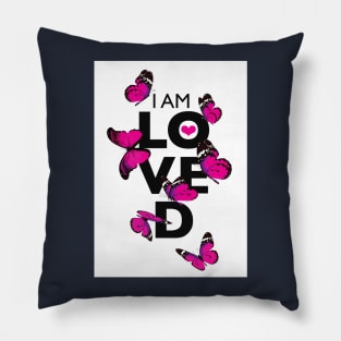 I AM LOVED- PINK VERSION Pillow