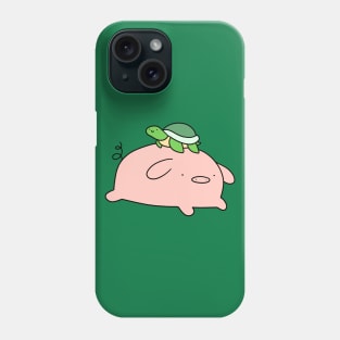 Pig and Tiny Turtle Phone Case