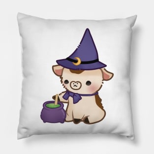 Witch Cow Pillow