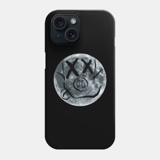 Ham on the Moon - Blue moon Pig Phone Case