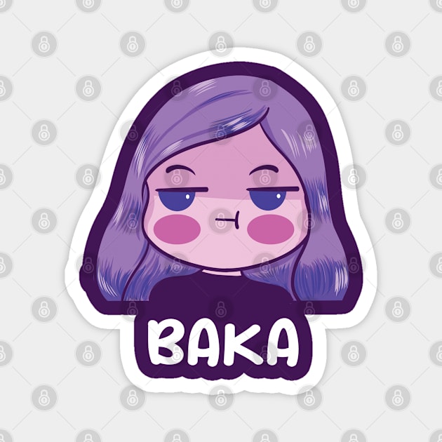 BAKA Magnet by ArtStopCreative