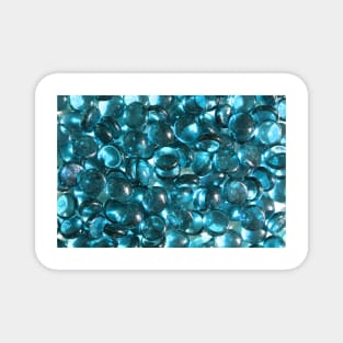 Blue Glass Stones Magnet