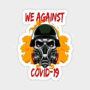 Gas Mask Covid-19 02 Magnet