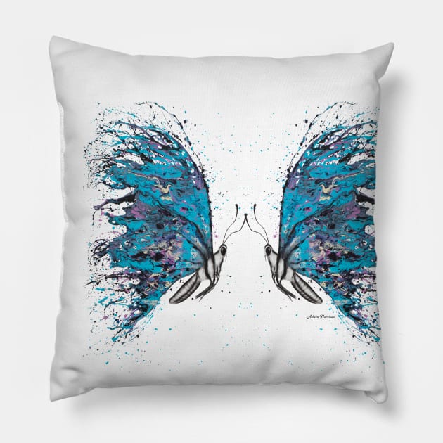 Butterfly Connection Pillow by AshvinHarrison